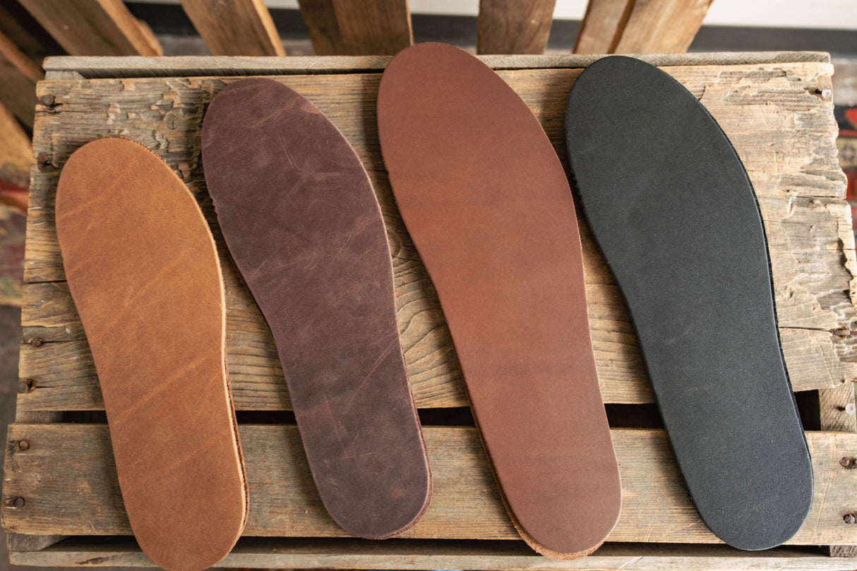 Leather Insoles – Thin (4–5oz) | Extend Boot Life Without Adding Bulk