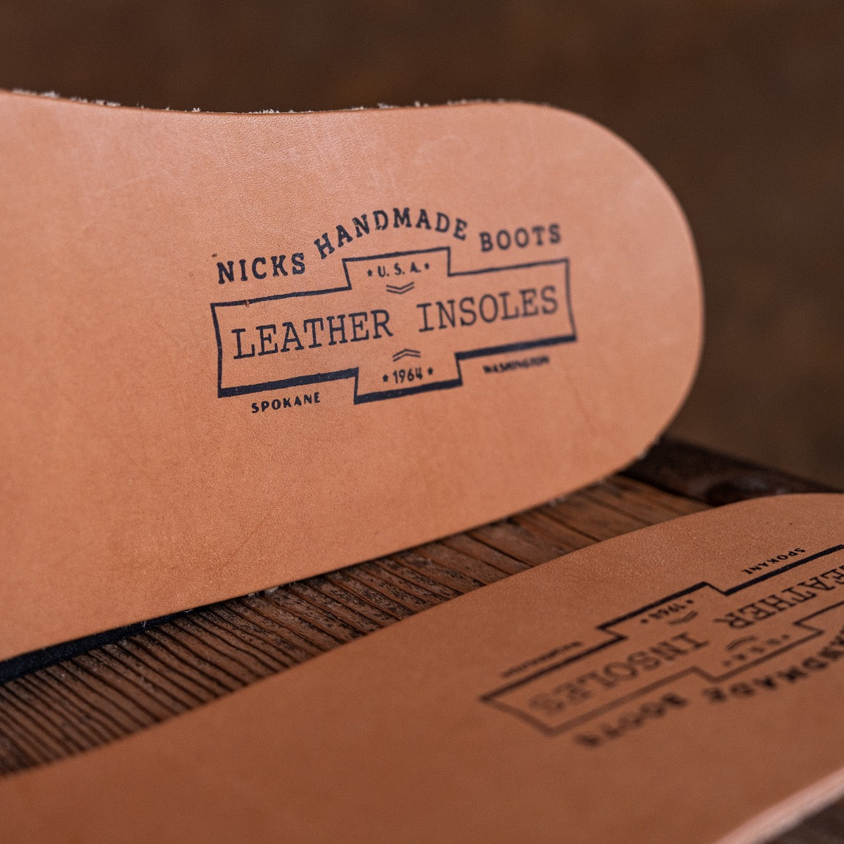 *Backordered / Veg Tan Leather Insoles – Standard | Protect & Extend the Life of Your Boots