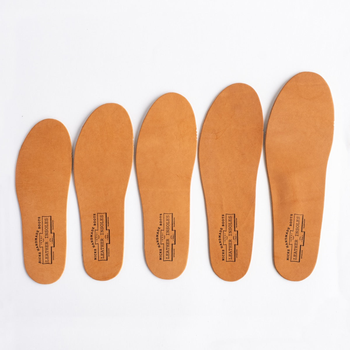 *Backordered / Veg Tan Leather Insoles – Standard | Protect & Extend the Life of Your Boots
