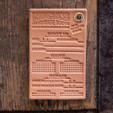 Nicks Maintenance Card – Track the Life of Your Nicks Boots
