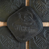 Nicks Stomp Coaster(In-Stock) - 12-15oz Wickett & Craig Belt Leather | Set of 5