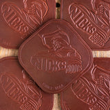 Nicks Stomp Coaster(In-Stock) - 12-15oz Wickett & Craig Belt Leather | Set of 5