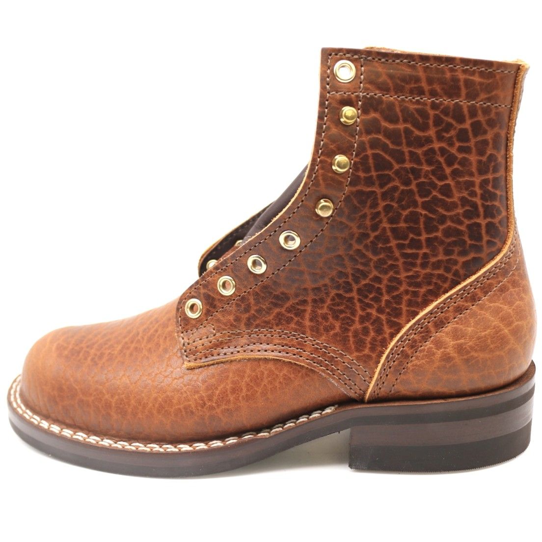 Shrunken Bison LaceUp 7 D - Ready To Ship!