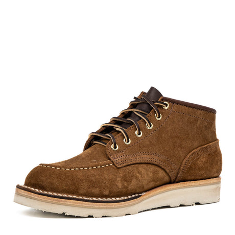 Aldert wedge sole boot in brown