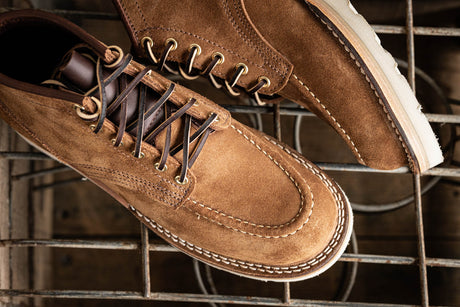 Aldert wedge sole boot in brown