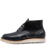 black low top chukka boot