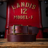 Heavy Duty Leather Work Belt - Tan Wickett & Craig Latigo