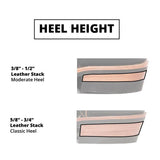 Heel height profiles