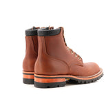 1964 brown color boot with aggressive sole.  6 inches tall.