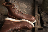 Moc Toe Wedge 1964 brown smooth