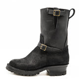 Pullman engineer boot in black