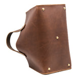 Nicks leather tool tote in 1964 brown