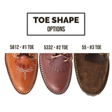 Toe shape examples