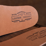 *Backordered / Veg Tan Leather Insoles – Standard | Protect & Extend the Life of Your Boots