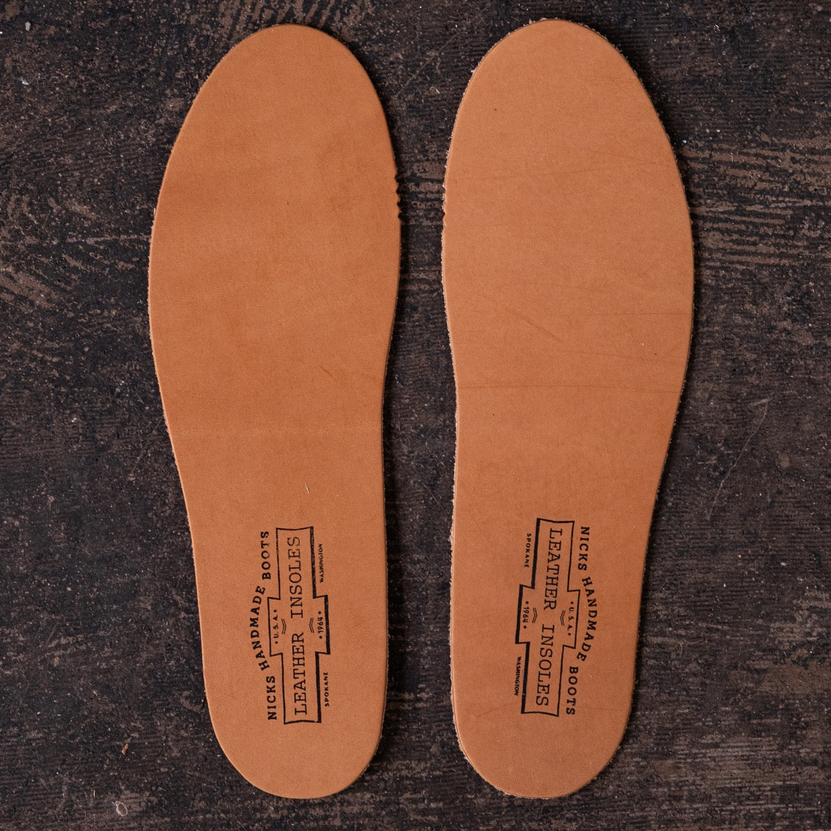 *Backordered / Veg Tan Leather Insoles – Standard | Protect & Extend the Life of Your Boots