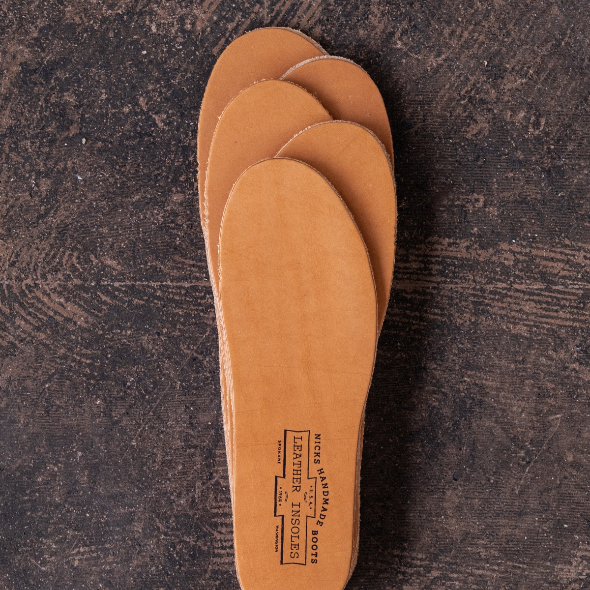 *Backordered / Veg Tan Leather Insoles – Standard | Protect & Extend the Life of Your Boots