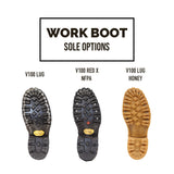 Work boot soles