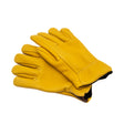Nicks lined work gloves in gold elk